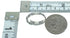 Genuine Sterling Silver Southwestern Multicolor Inlay Ring Size 7-3/4 QX70694